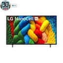 Smart TV 55" LG 4K NanoCell 55NANO80ASA ThinQ AI Negro thumbnail