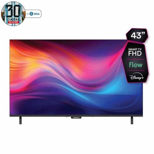 Smart TV 43" Noblex FHD DV43X5150 VIDAA Negro