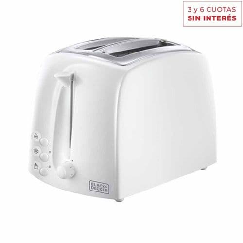 Tostadora Black & Decker TR21640-AR Blanco