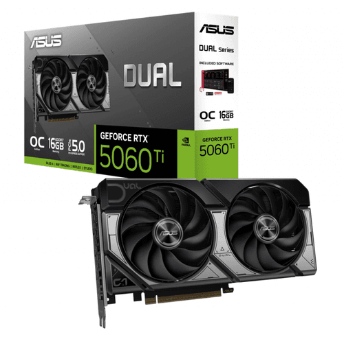 Placa De Video Asus Dual Rtx 5060ti O16gb Evo