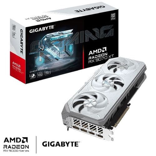 Placa De Video Radeon Rx 9070 Xt 16gb Gigabyte Gaming Ice Oc