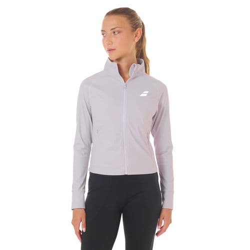 Campera Babolat Mujer Full Zip Drive Lila