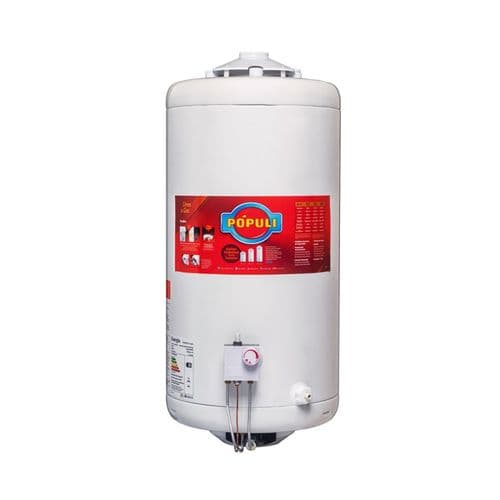 Termotanque a Gas 70Lts Pópuli TPOP8NS070 Colgar C/Superior