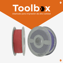 Toolbox Filamento PLA+ Matte High Speed x1 kg. thumbnail