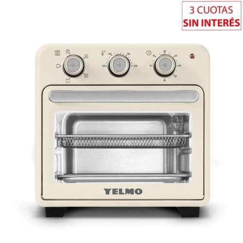 Horno Eléctrico Air Fryer 17Lts Yelmo FR-7321 Beige