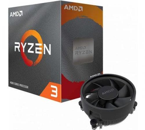 Procesador AMD Ryzen 3 4100 + Wraith Stealth Cooler AM4