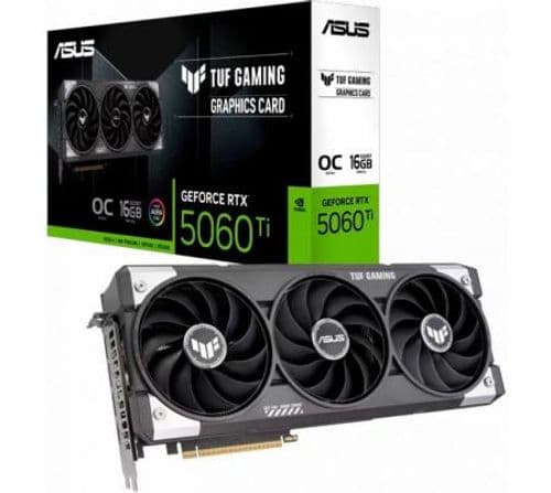 Placa de Video ASUS TUF GeForce RTX 5060 Ti 16GB GDDR7 GAMING OC