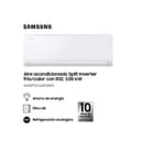 Aire Acondicionado Samsung 2580Frig (3000W) AR40F12C0AM2BG Frío/Calor Inverter thumbnail