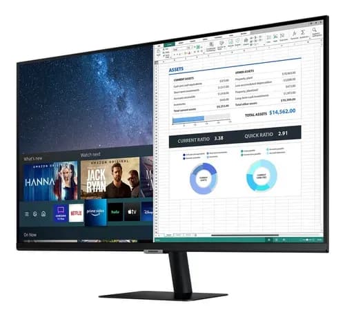 Monitor Samsung M5 27" FHD con Smart TV 1920x1080 60Hz