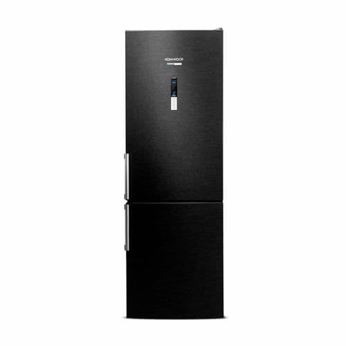 Heladera Combi C/Freezer 397Lts KOH-I-NOOR KHGF41D/8 NO FROST DuoCooling Black Steel