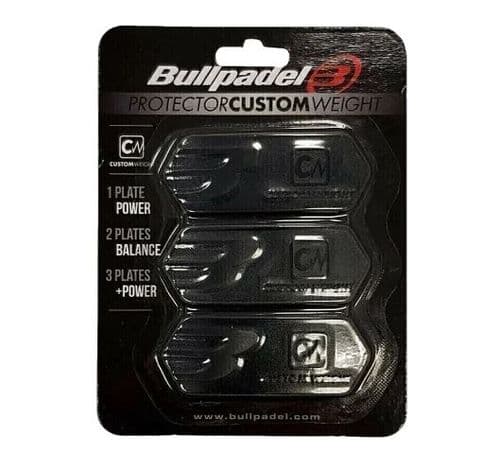 CUSTOM WEIGHT BULLPADEL (NEGRO)