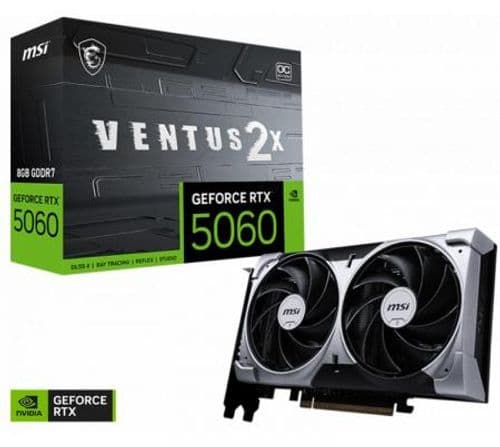 Placa de Video MSI GeForce RTX 5060 8GB VENTUS X2 OC