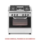 Cocina a Gas 80CM 5H Usman Compact 4500 PV Industrial Inox thumbnail