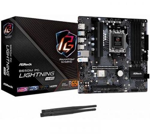 Mother Asrock B650M PG LIGHTNING WIFI AM5 DDR5