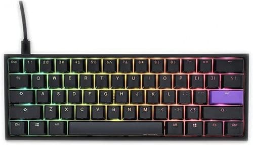 Teclado Mecanico Ducky One 2 Sf Switch Kailh Box Red Rojo Iso Español