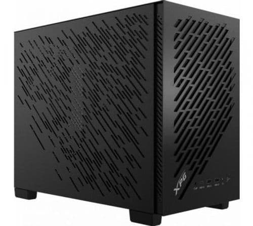 Gabinete XPG Valor Air Nano Black 1x120mm ARGB Fan USB-C M-ATX 