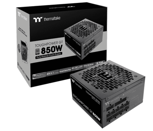 Fuente Gamer Thermaltake Tp Gt 850w Analog 80 Plus Gold