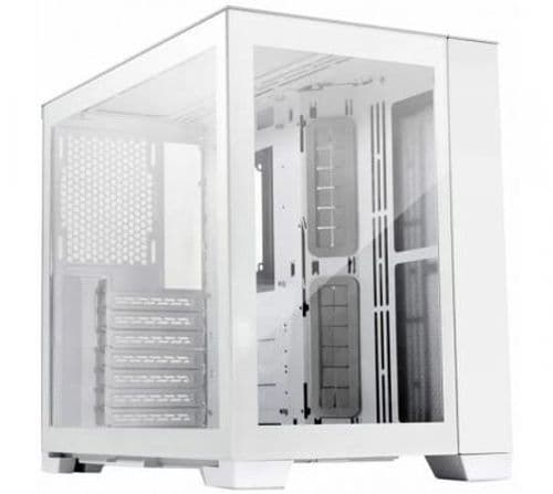 Gabinete Lian Li O11 Dynamic Mini Snow Solo fuente SFX/SFX-L ITX