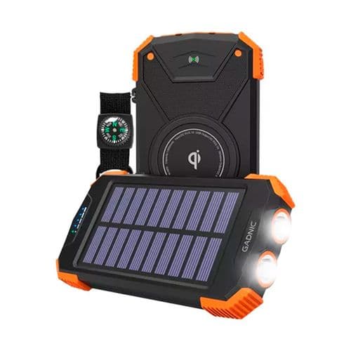 Cargador Gadnic solar para celular 15000mah