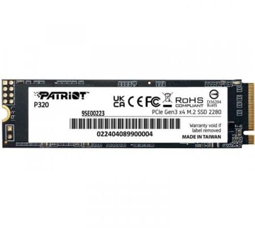 Disco Solido SSD M.2 Patriot 512GB P320 3000MB/s PCI-E Gen3 x4