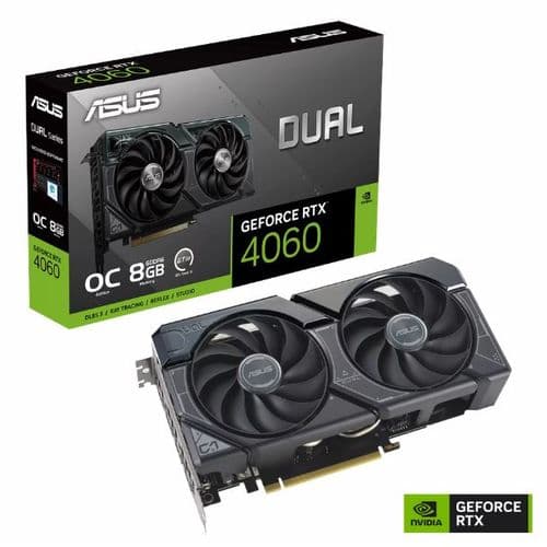 Placa de Video Asus Dual Rtx 4060 8gb