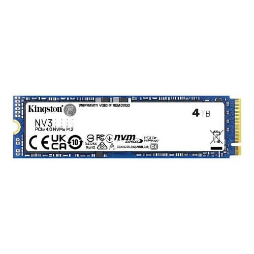 Hd Ssd 4tb Kingston Snvs Nv3 M.2 Nvme Gen4 6000mb/s 2280