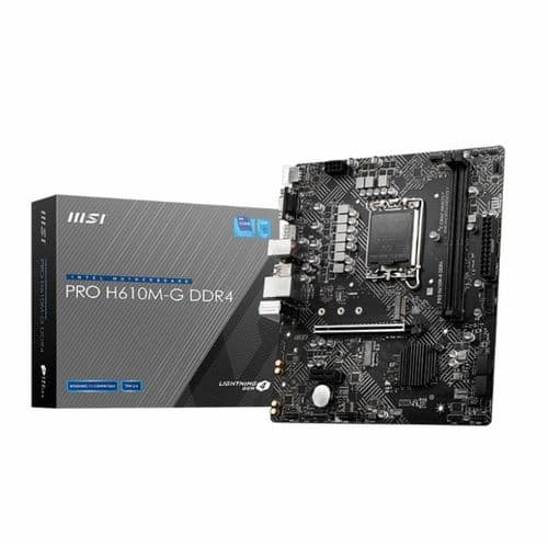 Mother Msi Pro H610m-g Ddr4 S1700