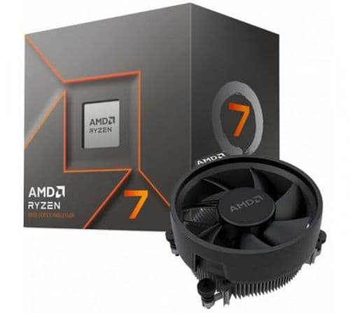 Procesador AMD Ryzen 7 8700F 5.0GHz Turbo Wraith Stealth Cooler