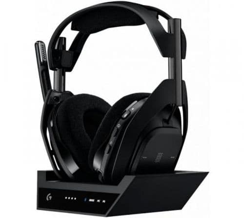 Auriculares Logitech Astro A50X Wireless Lightspeed 2.4Ghz Bluetooth Black PC/PS5/XBOX HDMI 2.1 24HS