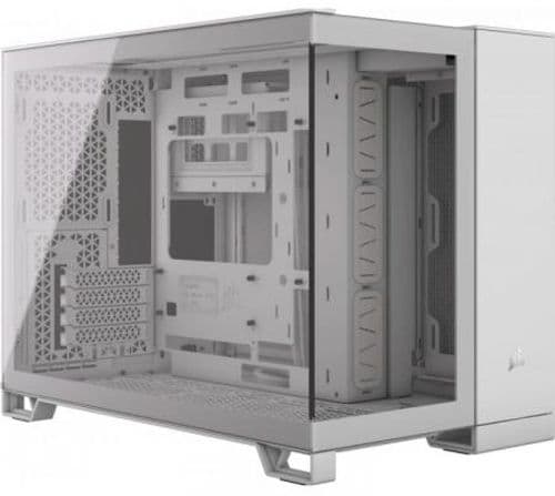 Gabinete Corsair 2500X TG White Dual Chamber M-ATX