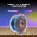 Filanova Filamento PLA Silk Tri Color High Speed x1 kg. thumbnail