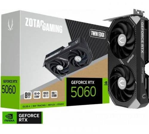 Placa de video Zotac GeForce RTX 5060 8GB GDDR7 Twin Edge OC