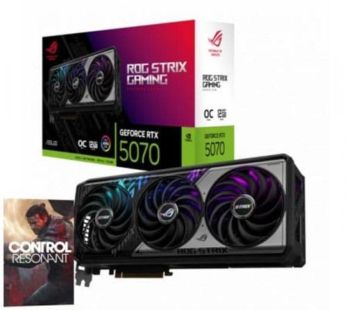 Placa de Video ASUS ROG Strix GeForce RTX 5070 12GB GDDR7 Gaming OC