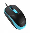 Mouse Genius Rs2 Dx-123 Black Usb-a Black Blue thumbnail