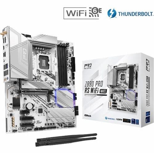 Mother Asrock Z890 Pro Rs Wifi White Ddr5 S1851