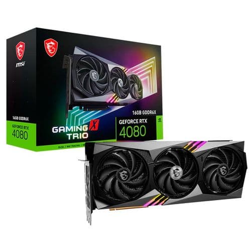 Placa de Video Msi Gaming X Trio Rtx 4080 16gb