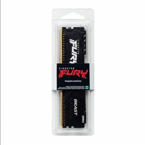 Memoria 32gb Ddr4 3200 Kingston Fury Beast Black