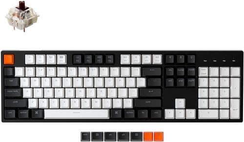 Teclado Keychron C2 Wired 100% Brown Switches