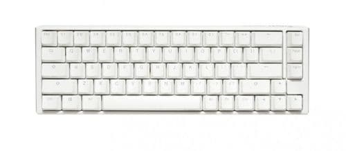 Teclado Mecanico Ducky One 3 Sf Teclas Blancas Interruptor Marron Ingles Pbt Doble Disparo Sin Costuras 