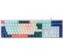 Teclado Mecanico Redragon K668 TRUNDLE RGB Full Size White/Black/Red USB-C thumbnail