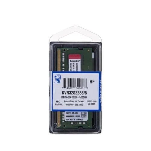 Memoria Sodimm 8gb Ddr4 3200 Kingston Value Ram Kvr