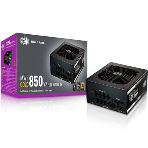 Fuente CoolerMaster 850W MWE Gold Full Modular