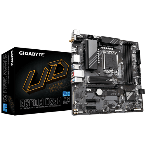 Motherboard Gigabyte (lga1700) B760m Ds3h Ax