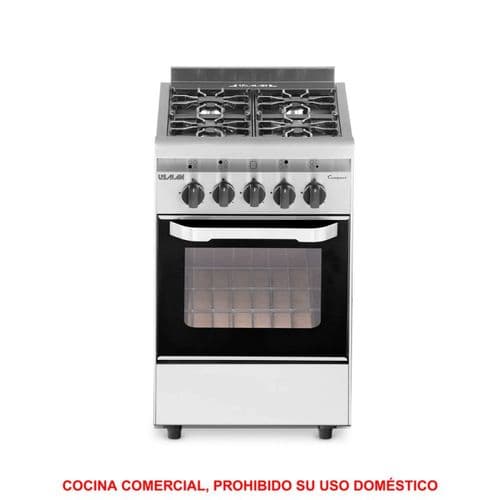 Cocina a Gas 52CM 4H Usman Compact 52-4777 Industrial Inox