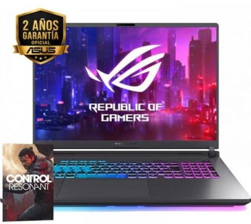 Notebook Gamer ASUS ROG Strix G18 18" Intel Core Ultra 9 290HX Plus 32GB DDR5 SSD 1TB RTX 5080 16GB Win11 G815LW-SA290W