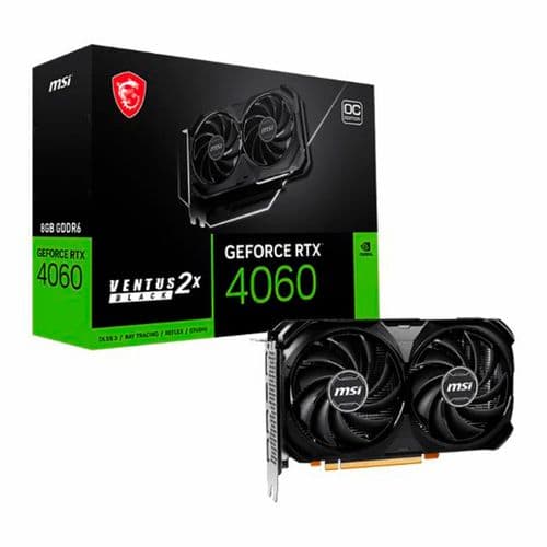 Placa de Video Msi Ventus 2X Black Rtx 4060 8gb