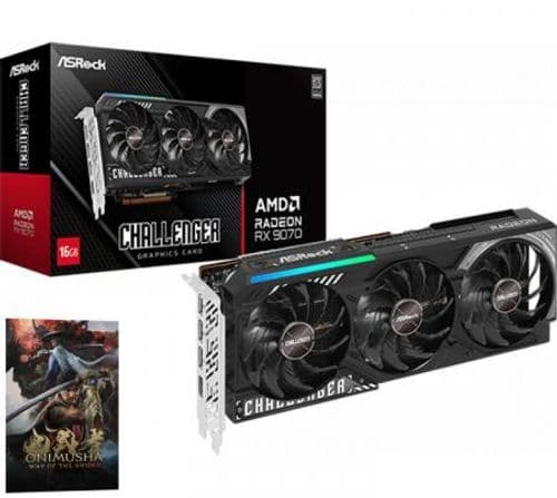 Placa de Video Asrock Radeon RX 9070 16GB GDDR6 Challenger