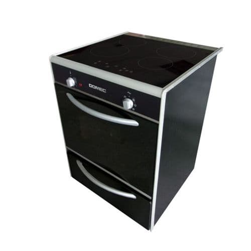 Cocina Eléctrica Vitro 60CM 4H Domec