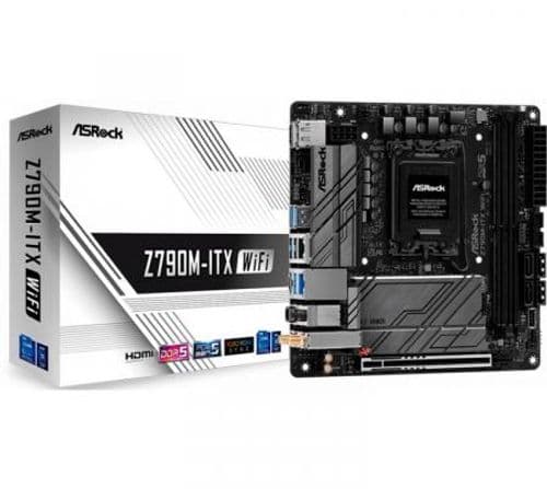 Mother Asrock Z790M-ITX WIFI DDR5 S1700  BULK - OUTLET