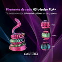 GST3D Filamento Black Edition Tricolor PLA+ SILK x1 Kg. thumbnail